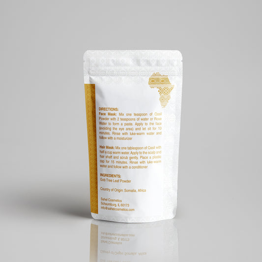 Qasil Powder. Face and Hair Mask