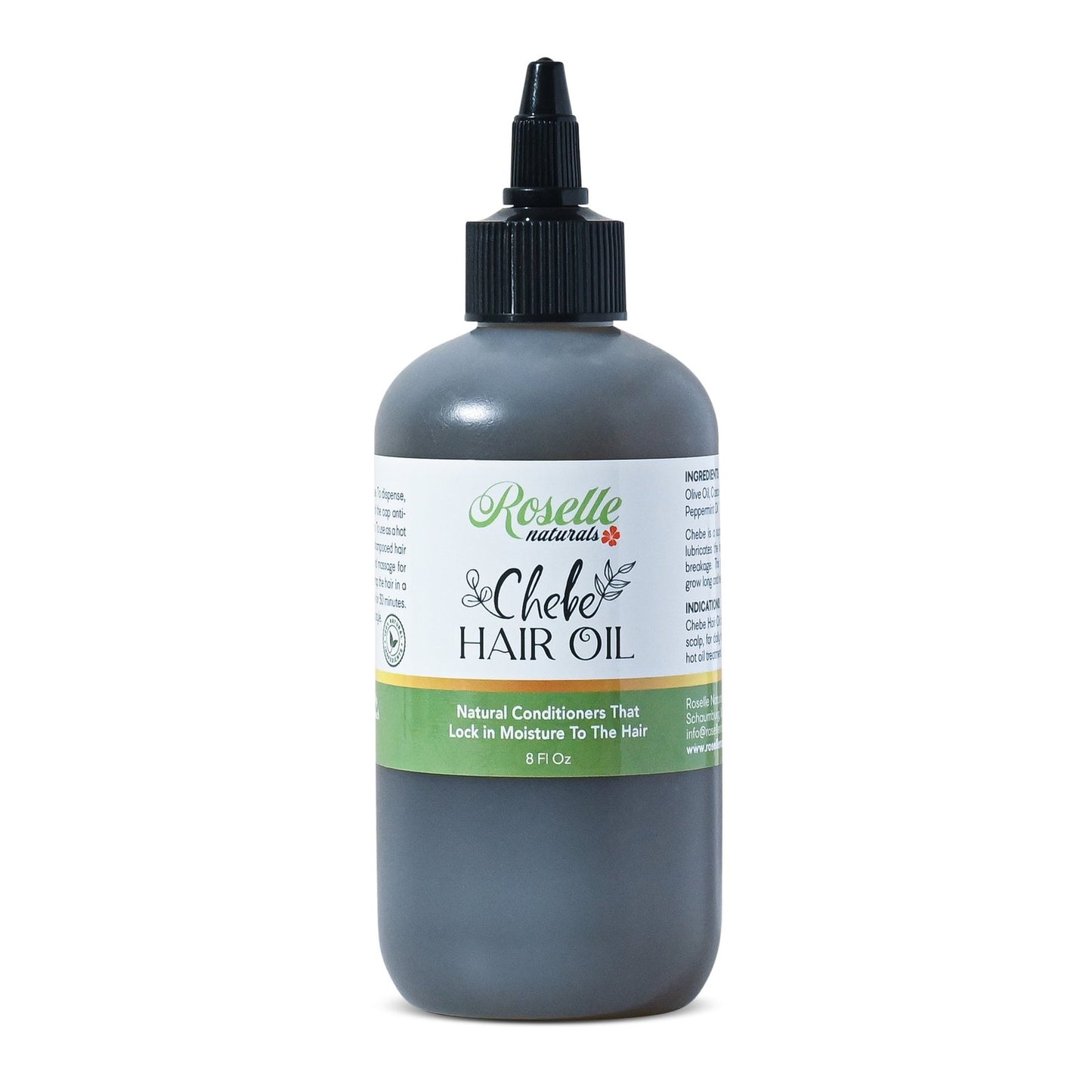 Chebe Hair Oil. Made with authentic chebe powder from Chad. - 8oz image