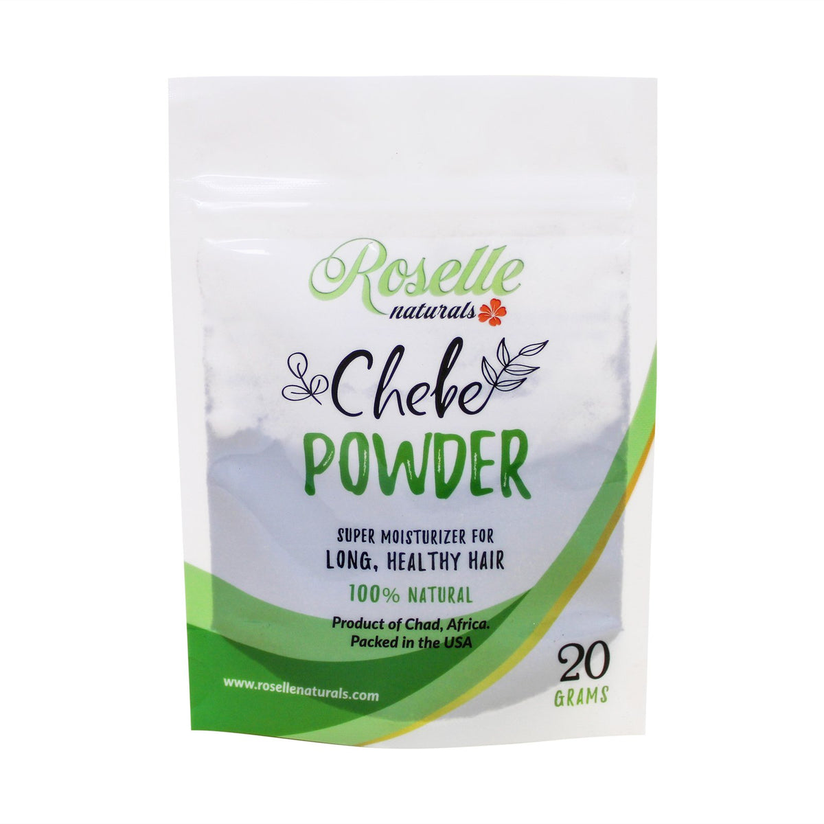 Real Chebe Powder Chebe Powder Authentic From Chad. 20 grams – Roselle Naturals