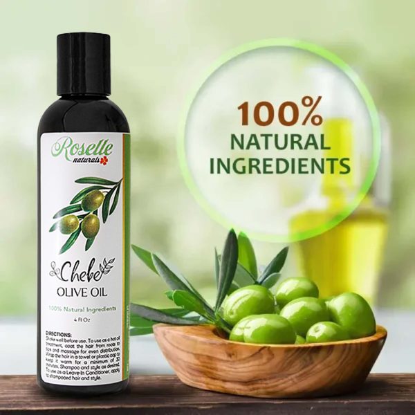 Chebe Olive Oil. Made with authentic chebe powder from Chad. 4oz - Image 2