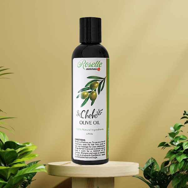 Chebe Olive Oil. Made with authentic chebe powder from Chad. 4oz